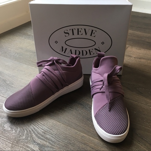 steve madden purple sneakers